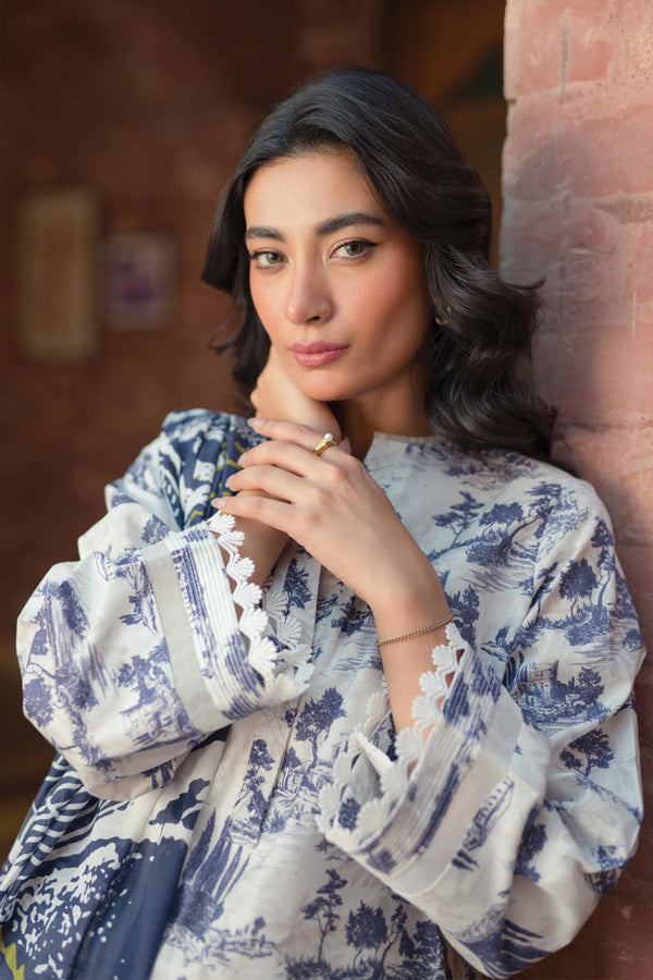 Sahar | Spring Summer Lawn | S-1 -  Sahar Casuals - Original Designer Dress - House of Maryam