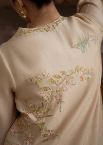 Jeem | Summer 25 RTW | BRUNETTE BEIGE -  Jeem Ladies Clothes - Original Designer Dress - House of Maryam