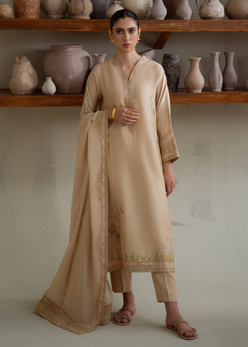 Jeem | Summer 25 RTW | BRUNETTE BEIGE -  Jeem Ladies Clothes - Original Designer Dress - House of Maryam
