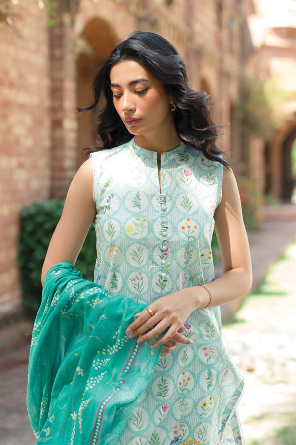 Sahar | Spring Summer Lawn | S-4 -  Sahar Casuals - Original Designer Dress - House of Maryam