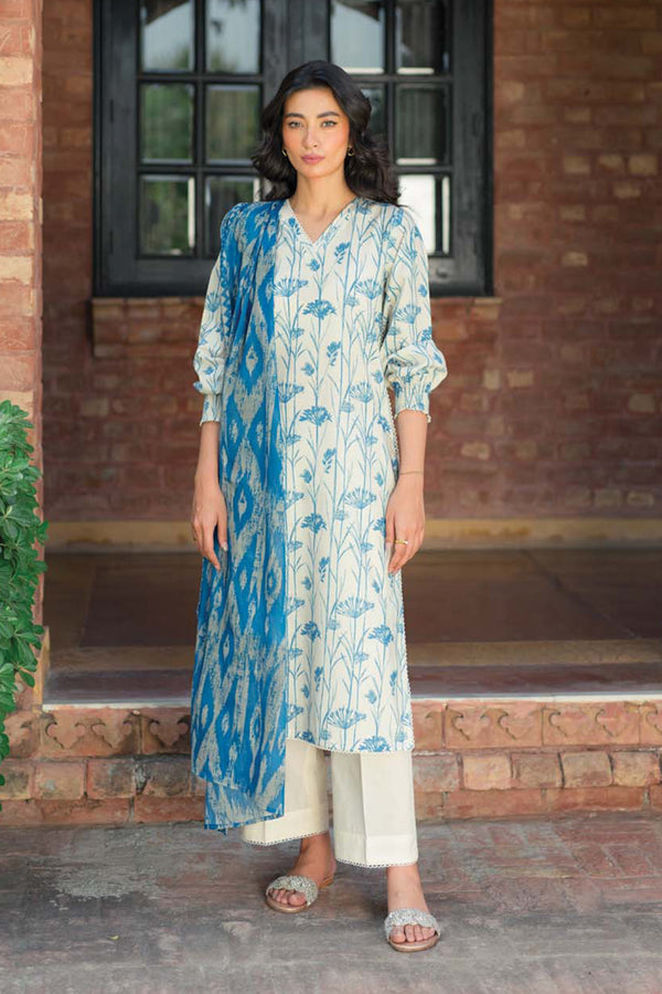 Sahar | Spring Summer Lawn | S-18 -  Sahar Casuals - Original Designer Dress - House of Maryam