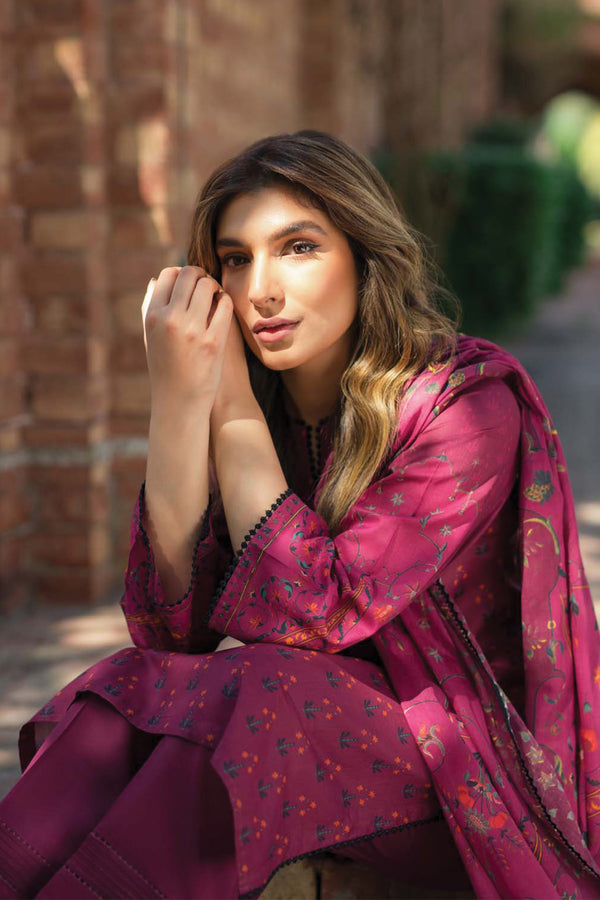 Sahar | Spring Summer Lawn | S-22 -  Sahar Casuals - Original Designer Dress - House of Maryam