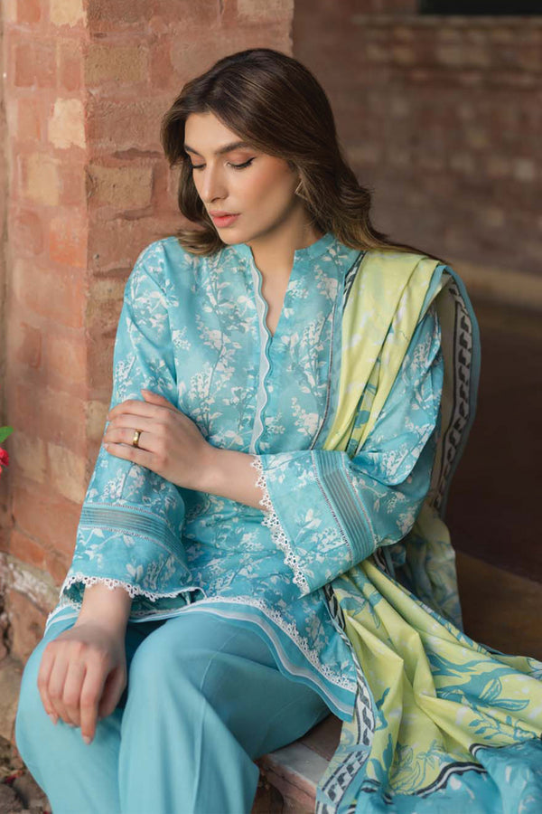 Sahar | Spring Summer Lawn | S-6 -  Sahar Casuals - Original Designer Dress - House of Maryam