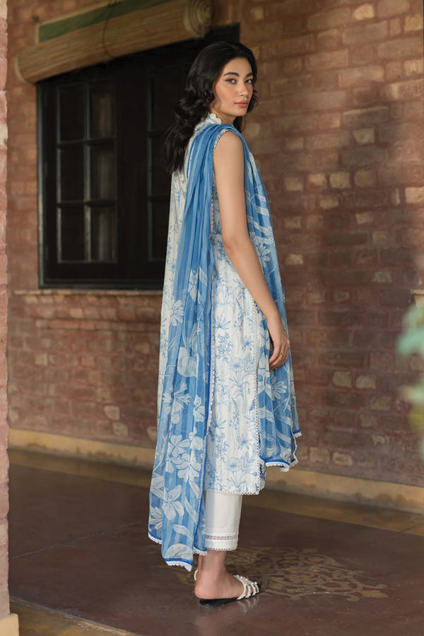 Sahar | Spring Summer Lawn | S-21 -  Sahar Casuals - Original Designer Dress - House of Maryam