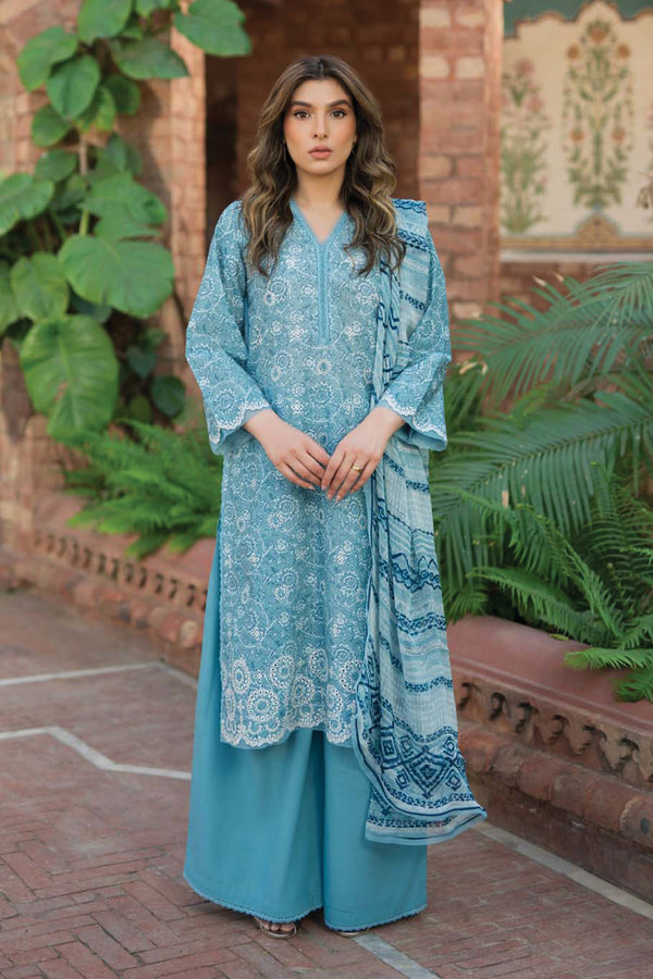 Sahar | Spring Summer Lawn | S-10 -  Sahar Casuals - Original Designer Dress - House of Maryam