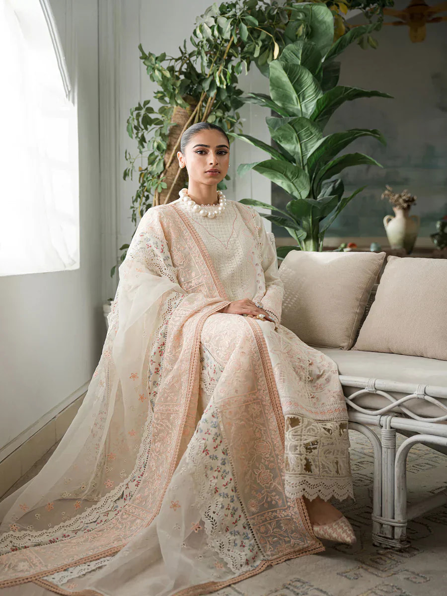 Maryum Hussain | Laani Luxury Pret | Jehan -  Maryam Hussain Luxury - Original Designer Dress - House of Maryam