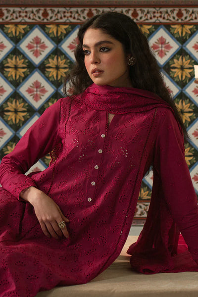 Cross Stitch | Chikankari Lawn | CERISE LOFT -  Cross Stitch Casuals - Original Designer Dress - House of Maryam
