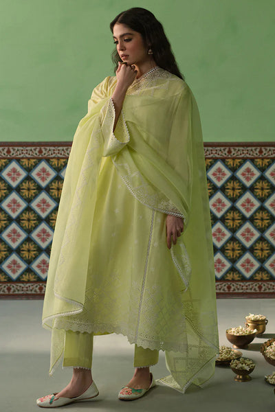 Cross Stitch | Chikankari Lawn | DAFFODIL BLANE -  Cross Stitch Casuals - Original Designer Dress - House of Maryam