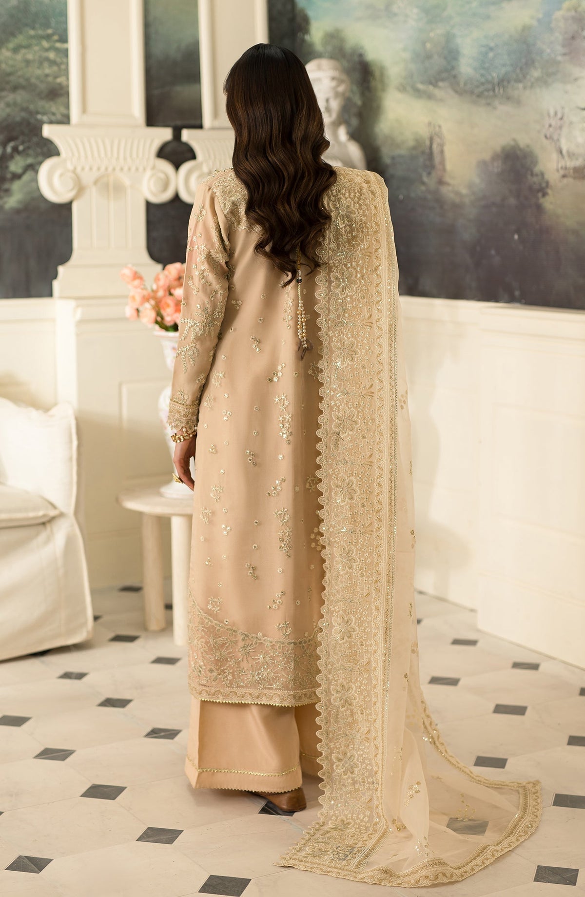 Emaan Adeel | Suave Luxury Formals 24 | ARUNA -  Emaan Adeel Formal - Original Designer Dress - House of Maryam