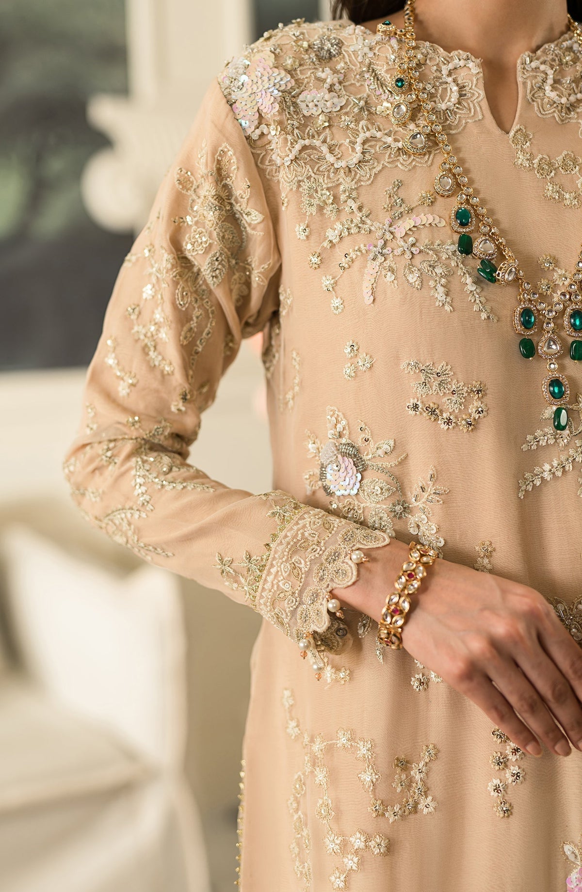 Emaan Adeel | Suave Luxury Formals 24 | ARUNA -  Emaan Adeel Formal - Original Designer Dress - House of Maryam