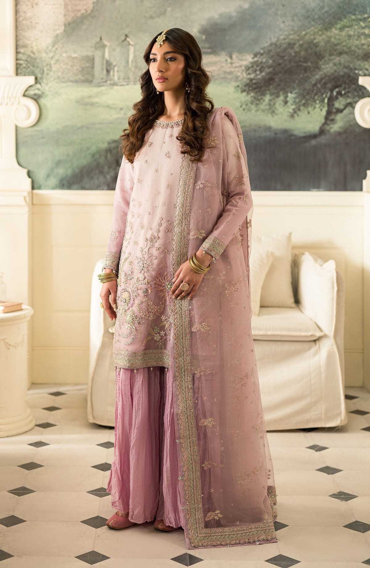 Emaan Adeel | Suave Luxury Formals 24 | BELLA -  Emaan Adeel Formal - Original Designer Dress - House of Maryam