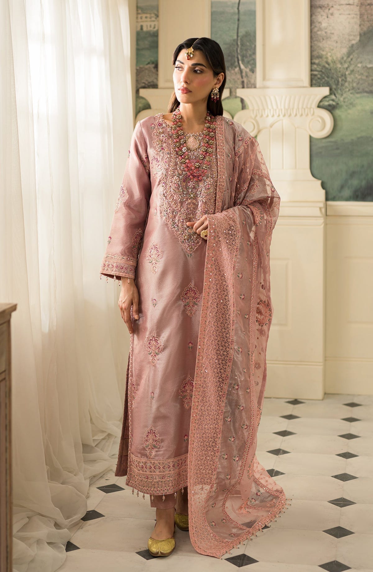 Emaan Adeel | Suave Luxury Formals 24 | ZALE -  Emaan Adeel Formal - Original Designer Dress - House of Maryam