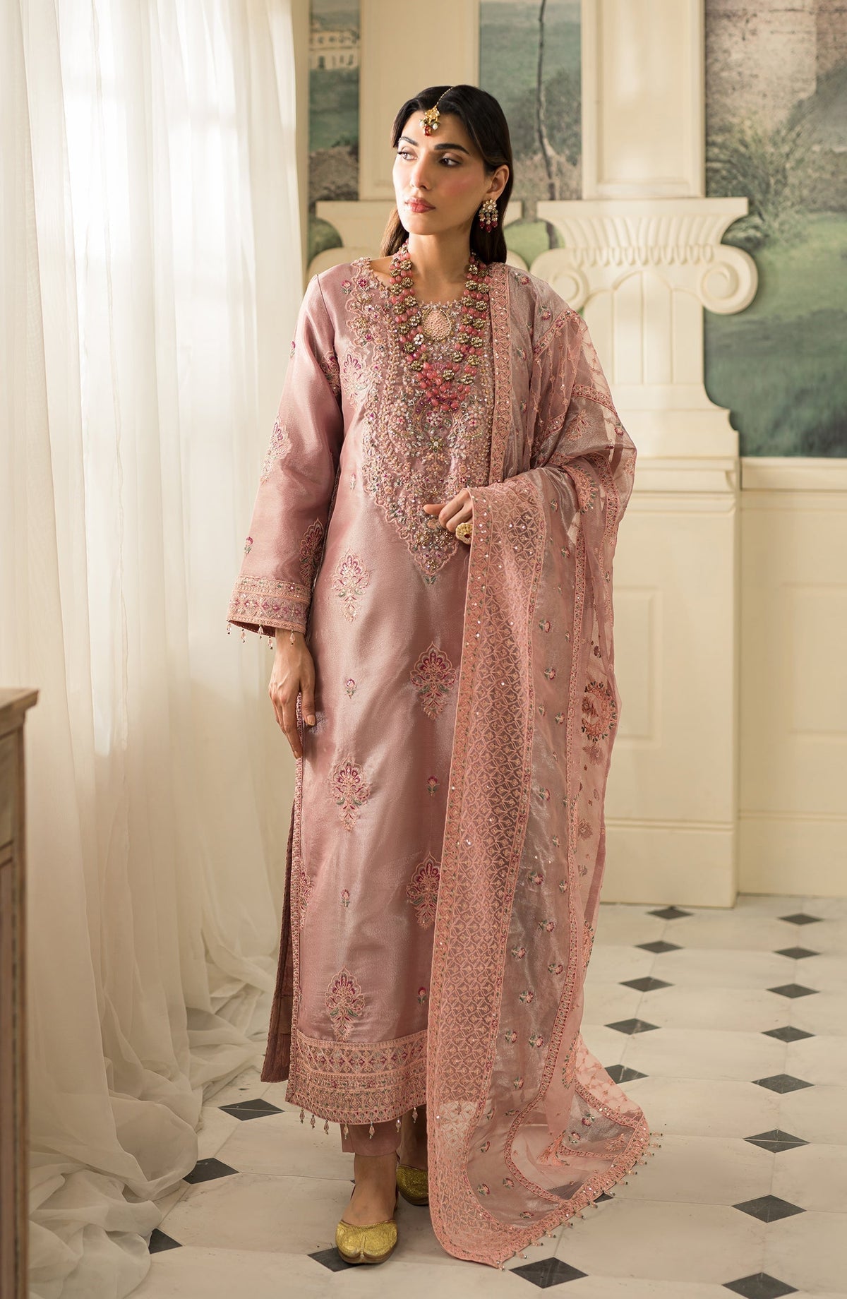 Emaan Adeel | Suave Luxury Formals 24 | ZALE -  Emaan Adeel Formal - Original Designer Dress - House of Maryam
