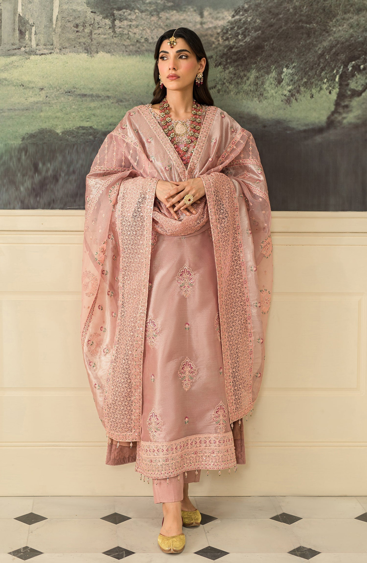 Emaan Adeel | Suave Luxury Formals 24 | ZALE -  Emaan Adeel Formal - Original Designer Dress - House of Maryam