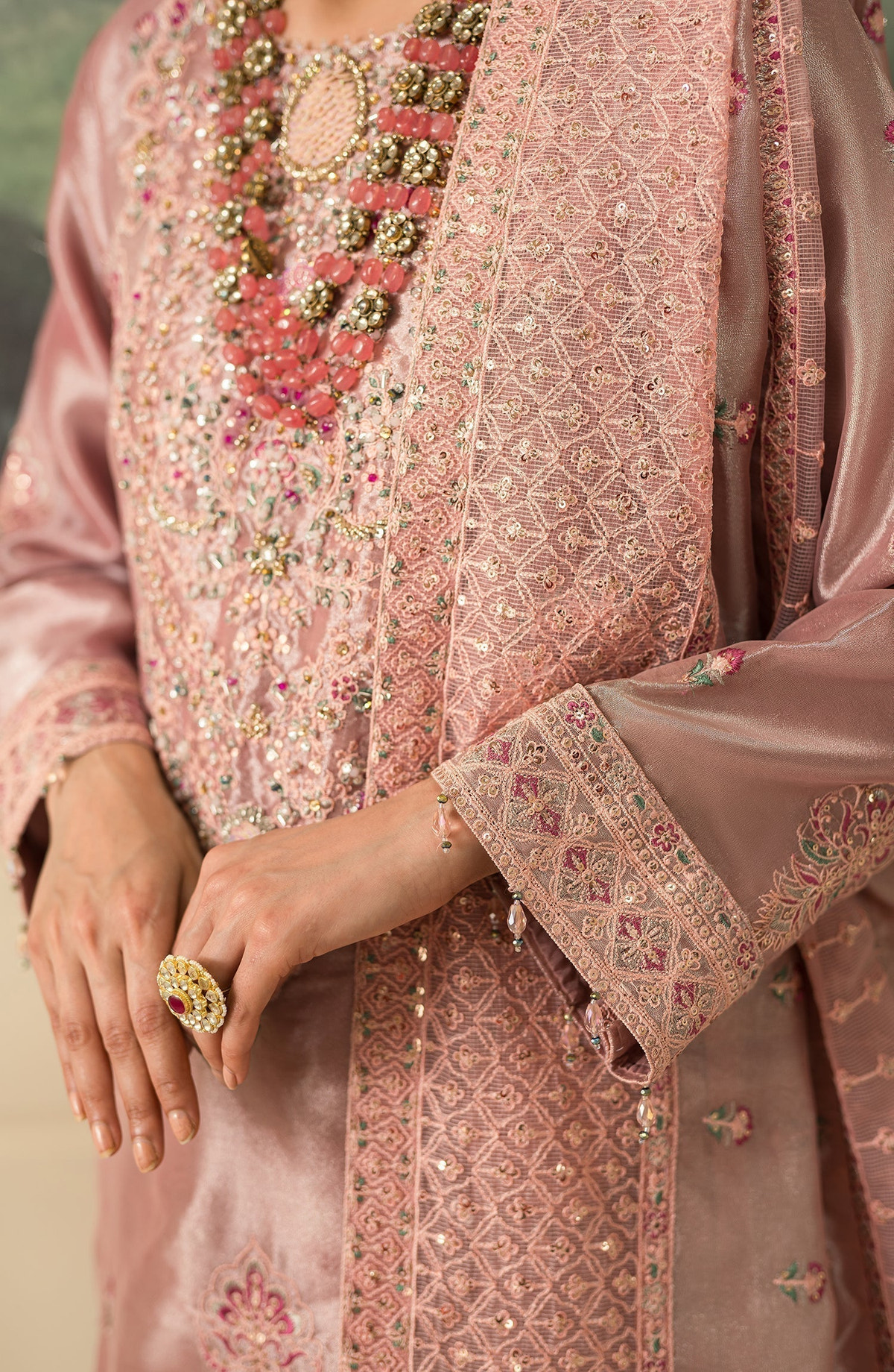 Emaan Adeel | Suave Luxury Formals 24 | ZALE -  Emaan Adeel Formal - Original Designer Dress - House of Maryam