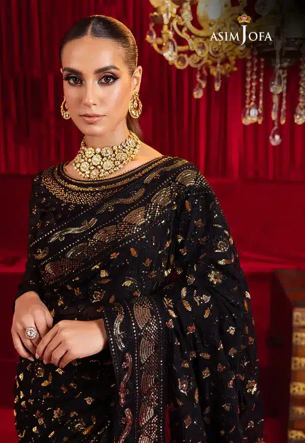 Asim Jofa | Bekhudi Luxury Chiffon 23 | AJBK-03 by Designer Asim Jofa - House of Maryam - Pakistani Designer Ethnic Wear in {{ shop.shopifyCountryName }}