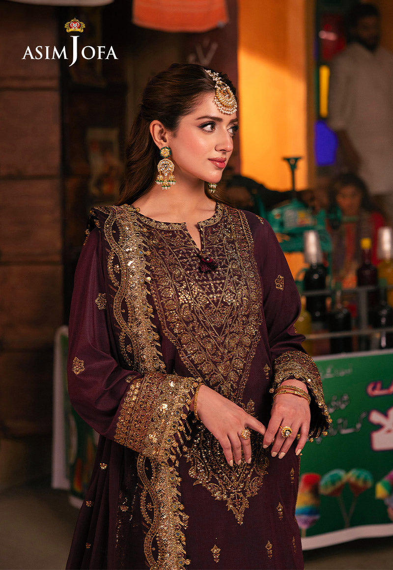 Asim Jofa | Chamkeli Formals 24 | AJKK-01 by Designer Asim Jofa - House of Maryam - Pakistani Designer Ethnic Wear in {{ shop.shopifyCountryName }}