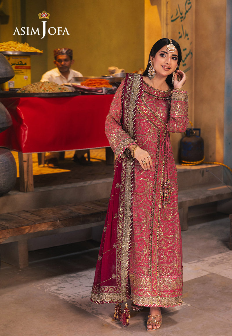 Asim Jofa | Chamkeli Formals 24 | AJKK-05 by Designer Asim Jofa - House of Maryam - Pakistani Designer Ethnic Wear in {{ shop.shopifyCountryName }}