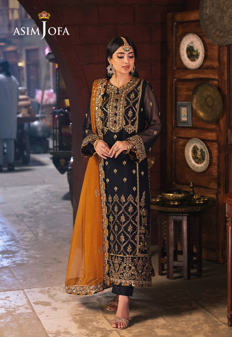 Asim Jofa | Chamkeli Formals 24 | AJKK-15 by Designer Asim Jofa - House of Maryam - Pakistani Designer Ethnic Wear in {{ shop.shopifyCountryName }}