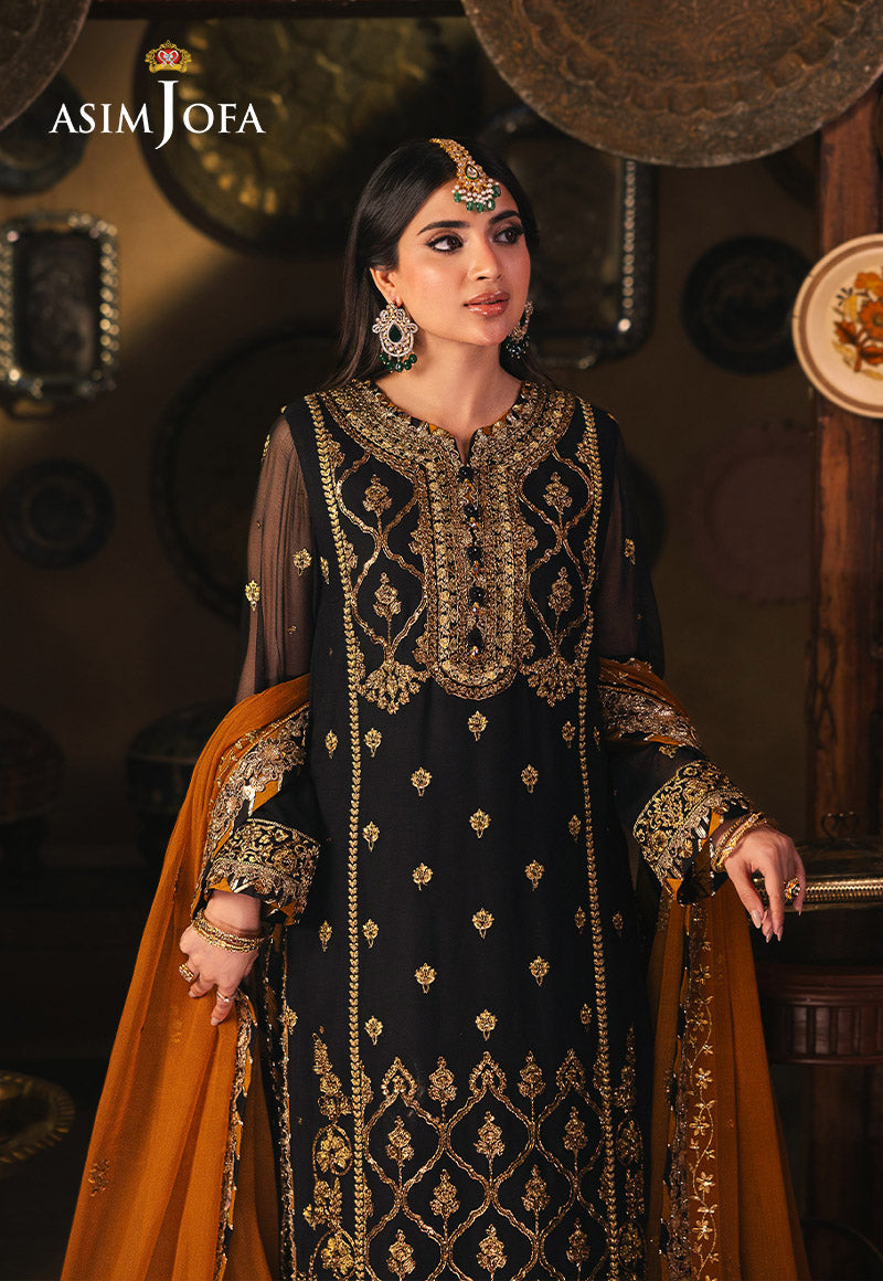 Asim Jofa | Chamkeli Formals 24 | AJKK-15 by Designer Asim Jofa - House of Maryam - Pakistani Designer Ethnic Wear in {{ shop.shopifyCountryName }}