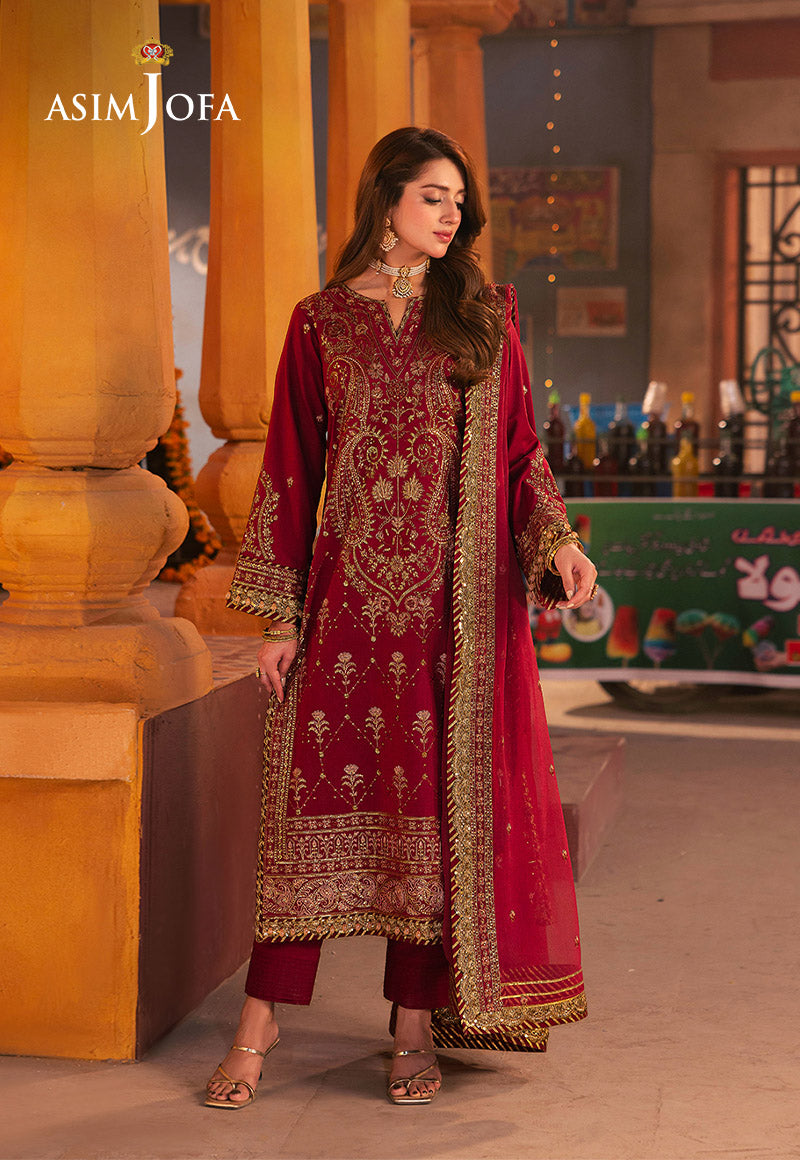 Asim Jofa | Chamkeli Formals 24 | AJKK-19 by Designer Asim Jofa - House of Maryam - Pakistani Designer Ethnic Wear in {{ shop.shopifyCountryName }}