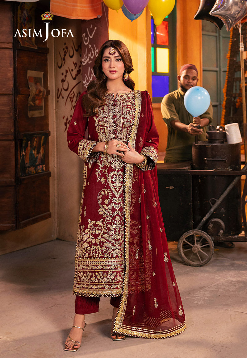 Asim Jofa | Chamkeli Formals 24 | AJKK-20 by Designer Asim Jofa - House of Maryam - Pakistani Designer Ethnic Wear in {{ shop.shopifyCountryName }}