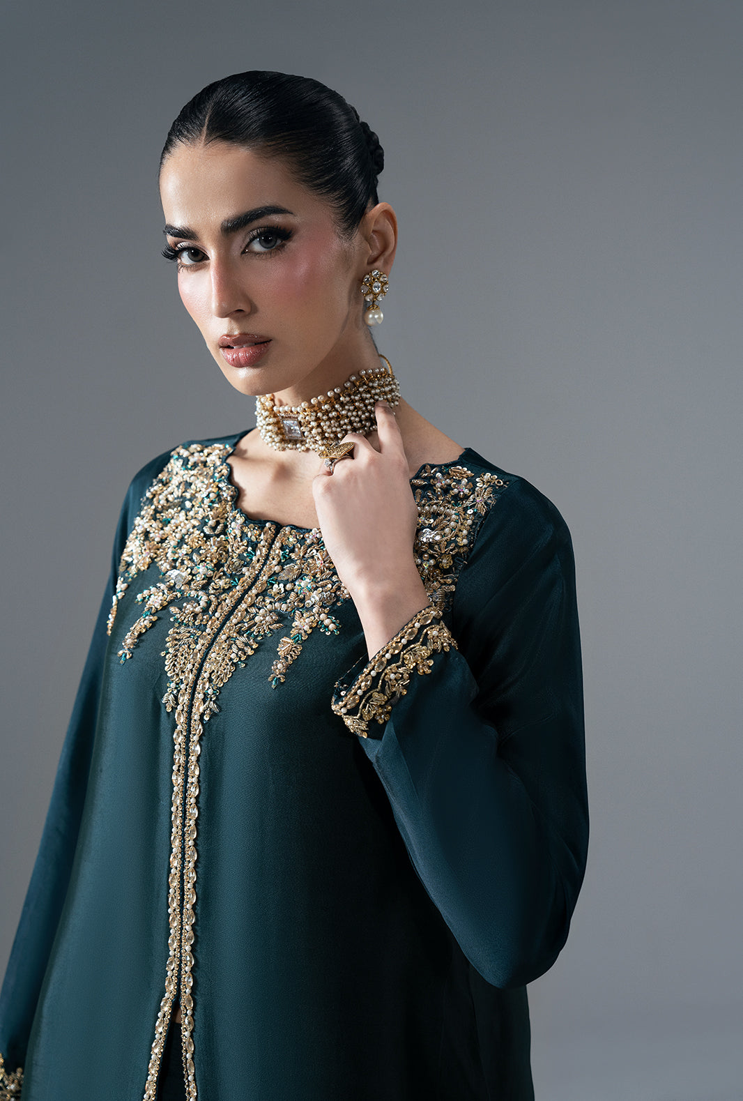 Ajr Couture | Symphony Pret 26 | Jade Mirage, image 4