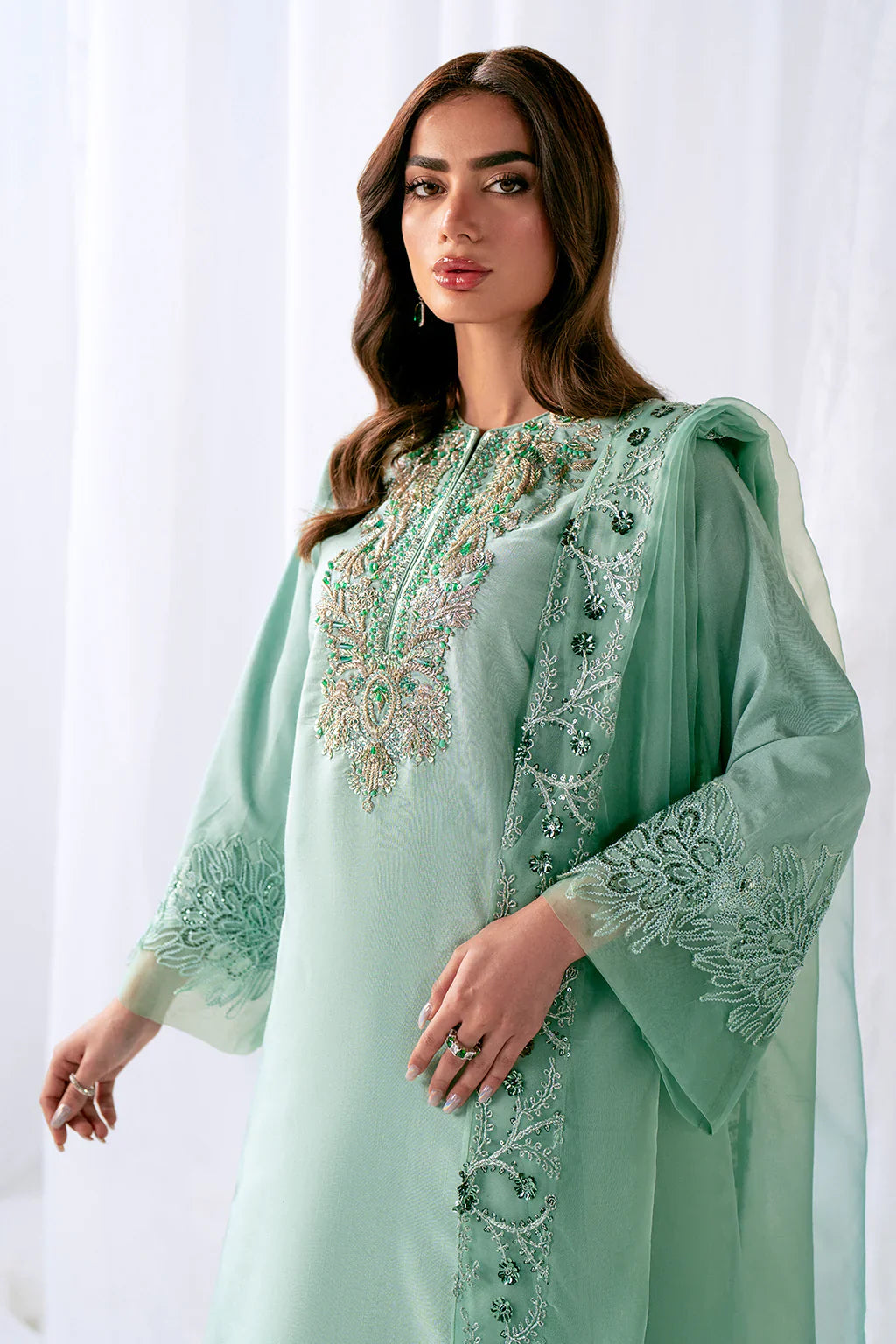 AJR Couture | Luxe Pret Eid | DIVINE -  AJR Couture Luxury - Original Designer Dress - House of Maryam