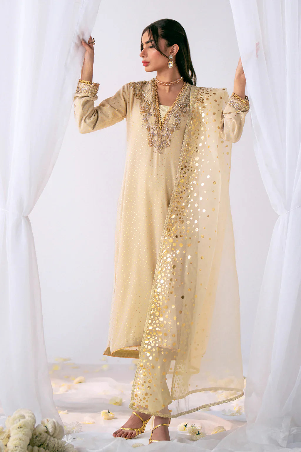 AJR Couture | Luxe Pret Eid | SLUMBER -  AJR Couture Luxury - Original Designer Dress - House of Maryam