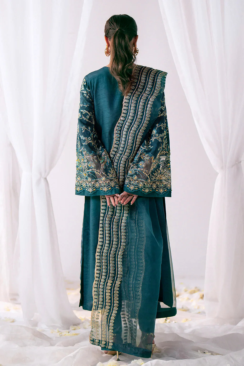 AJR Couture | Luxe Pret Eid | NORA -  AJR Couture Luxury - Original Designer Dress - House of Maryam