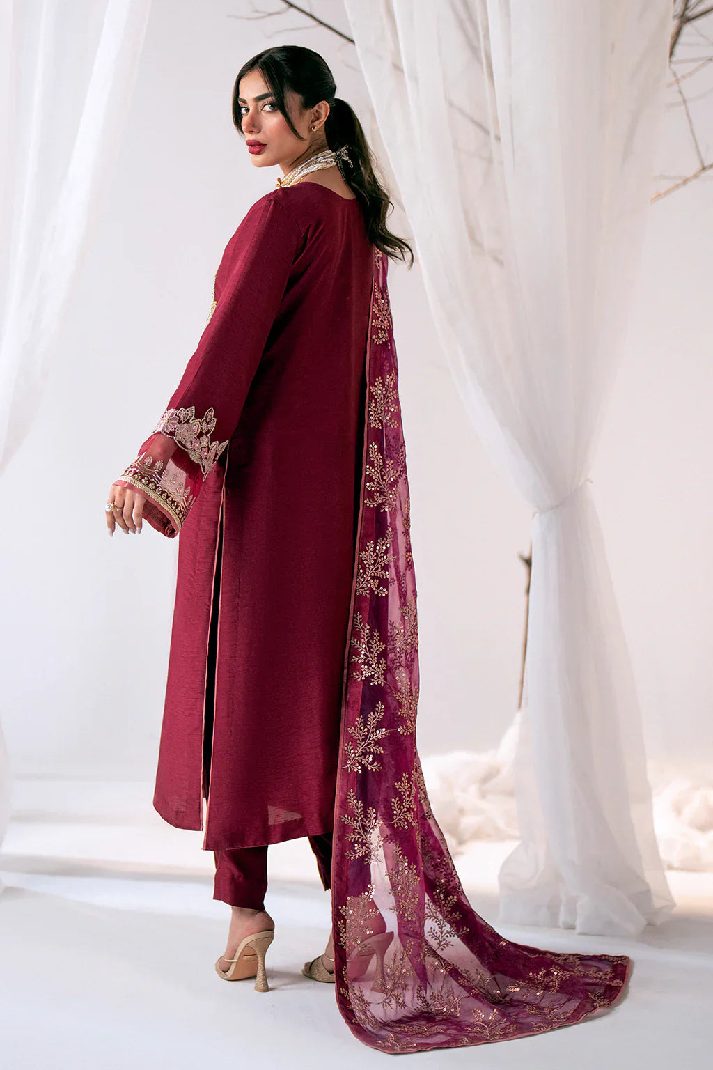Ajr Couture | Luxe Pret Eid Drop | Starry -  AJR Couture Luxury - Original Designer Dress - House of Maryam