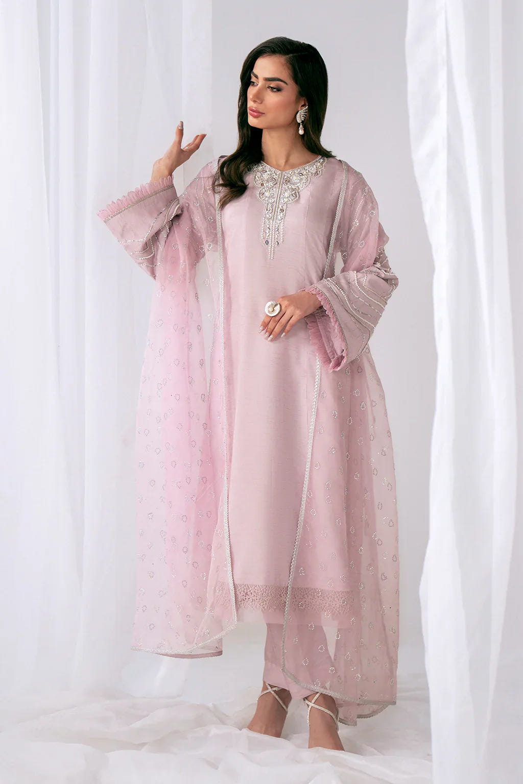 Ajr Couture | Luxe Pret Eid Drop | Floret -  AJR Couture Luxury - Original Designer Dress - House of Maryam