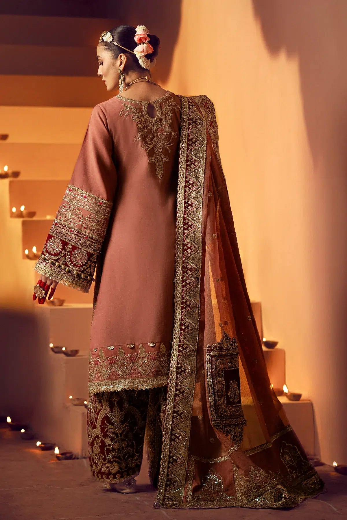 AJR Couture | Mushk The Silk Edit | Sawan by AJR Couture - House of Maryam