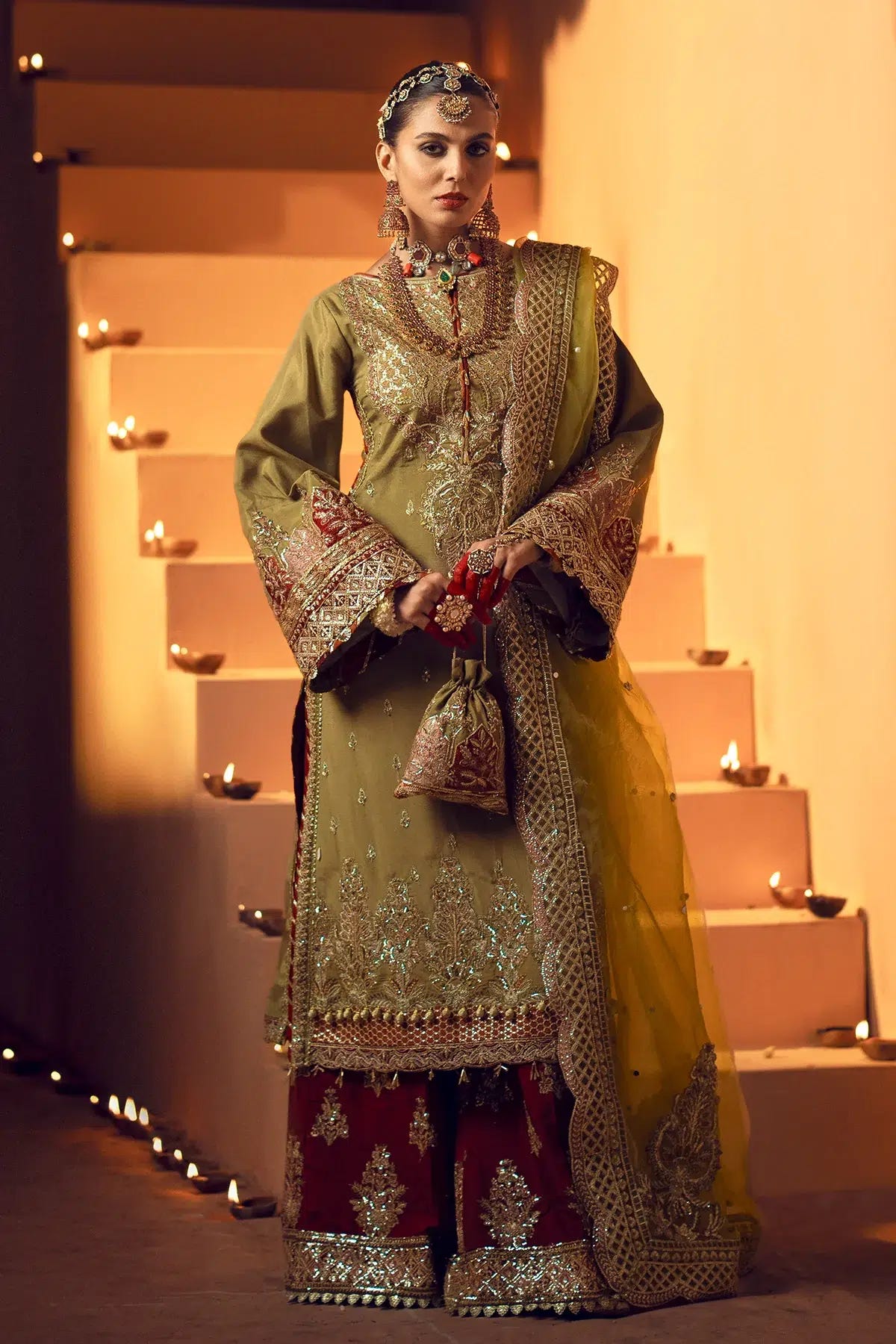 AJR Couture | Mushk The Silk Edit | Barsat -  AJR Couture Bridal - Original Designer Dress - House of Maryam