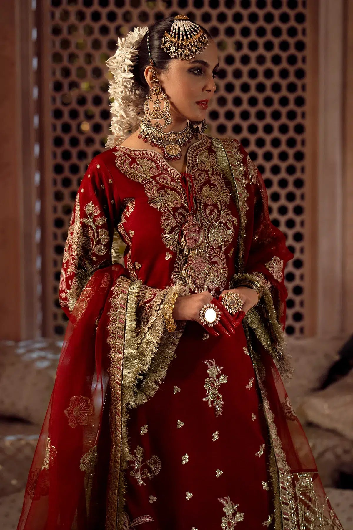 AJR Couture | Mushk The Silk Edit | Gulab -  AJR Couture Bridal - Original Designer Dress - House of Maryam