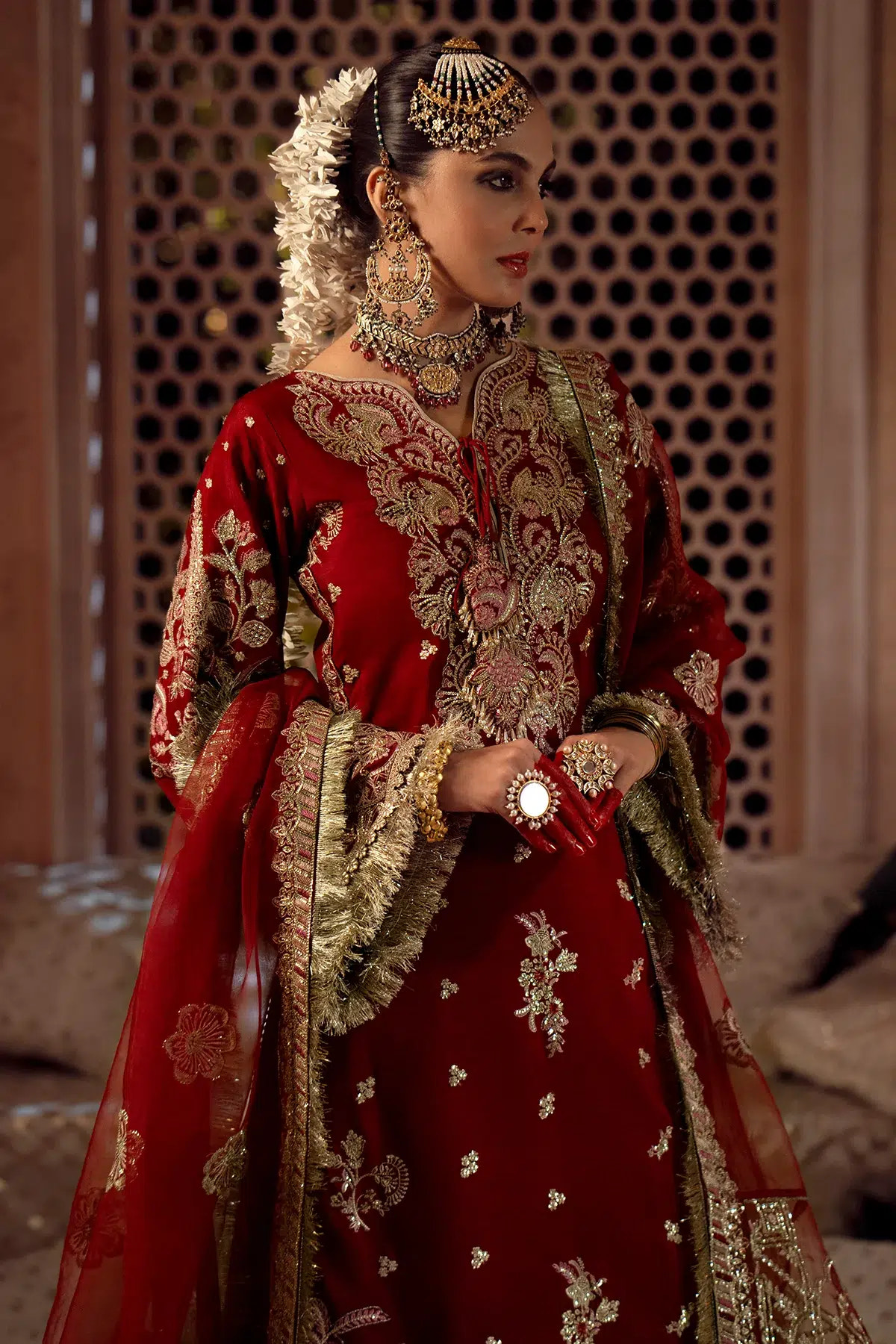 AJR Couture | Mushk The Silk Edit | Gulab -  AJR Couture Bridal - Original Designer Dress - House of Maryam