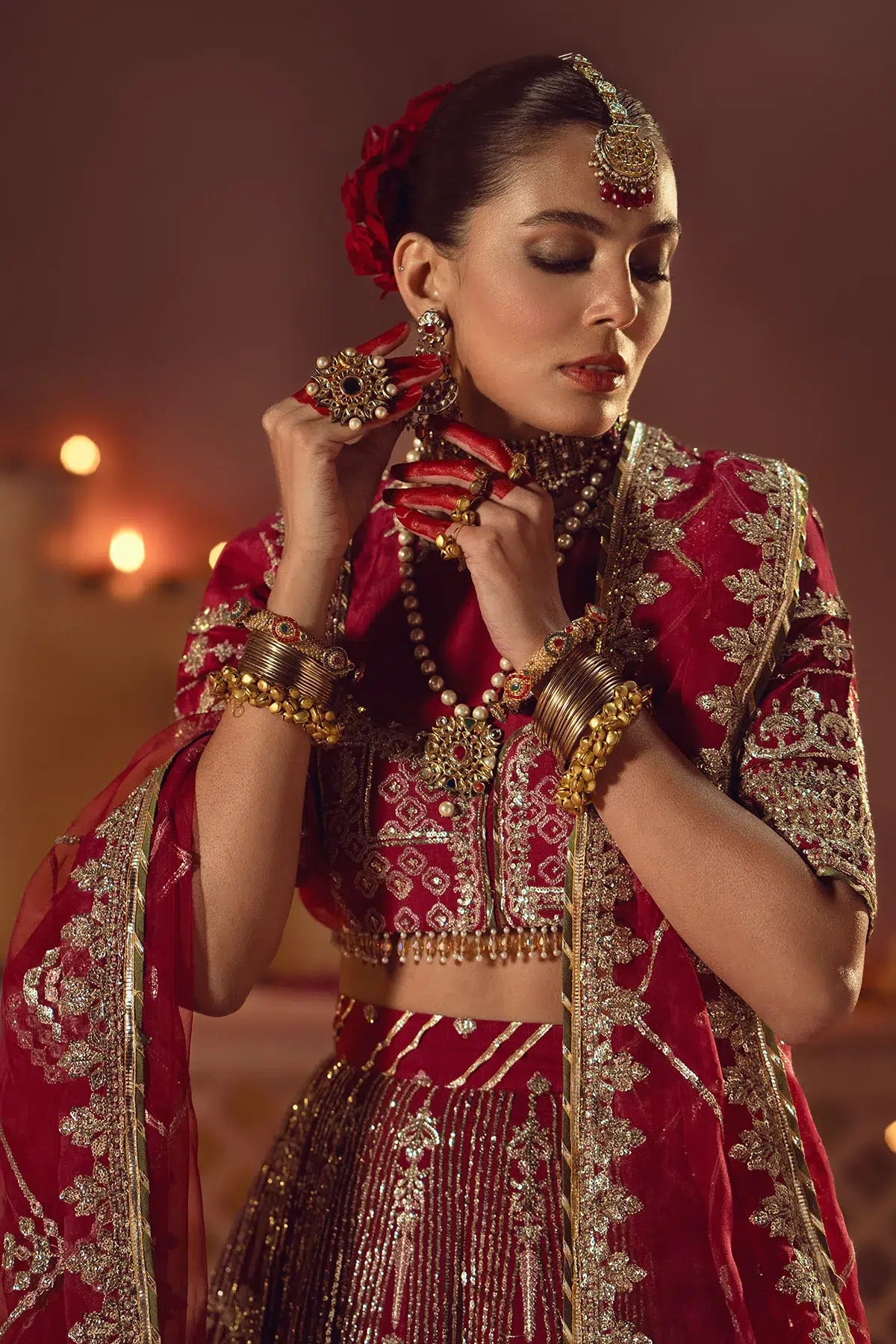 AJR Couture | Mushk The Silk Edit | Devdas by AJR Couture - House of Maryam