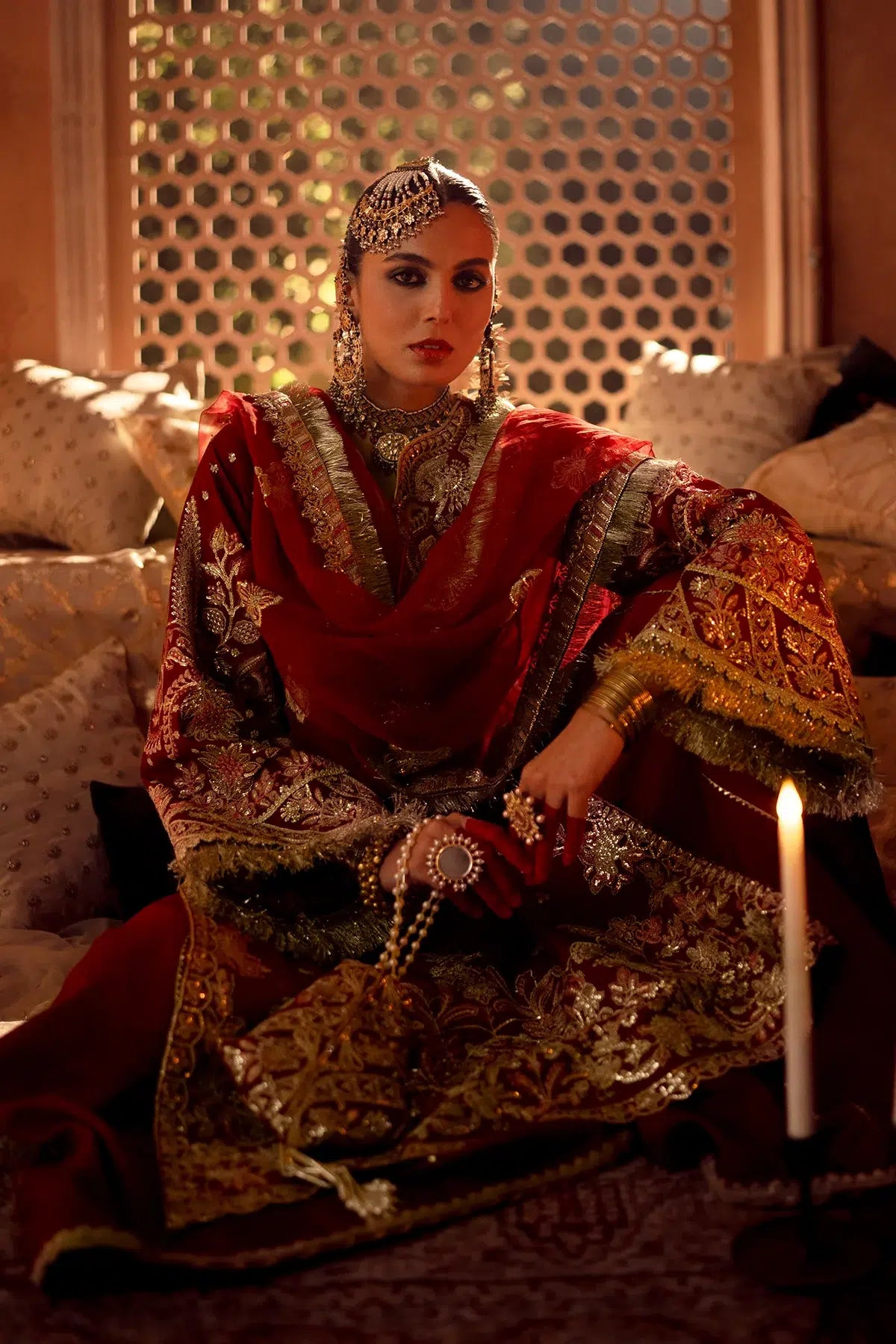 AJR Couture | Mushk The Silk Edit | Gulab by AJR Couture - House of Maryam