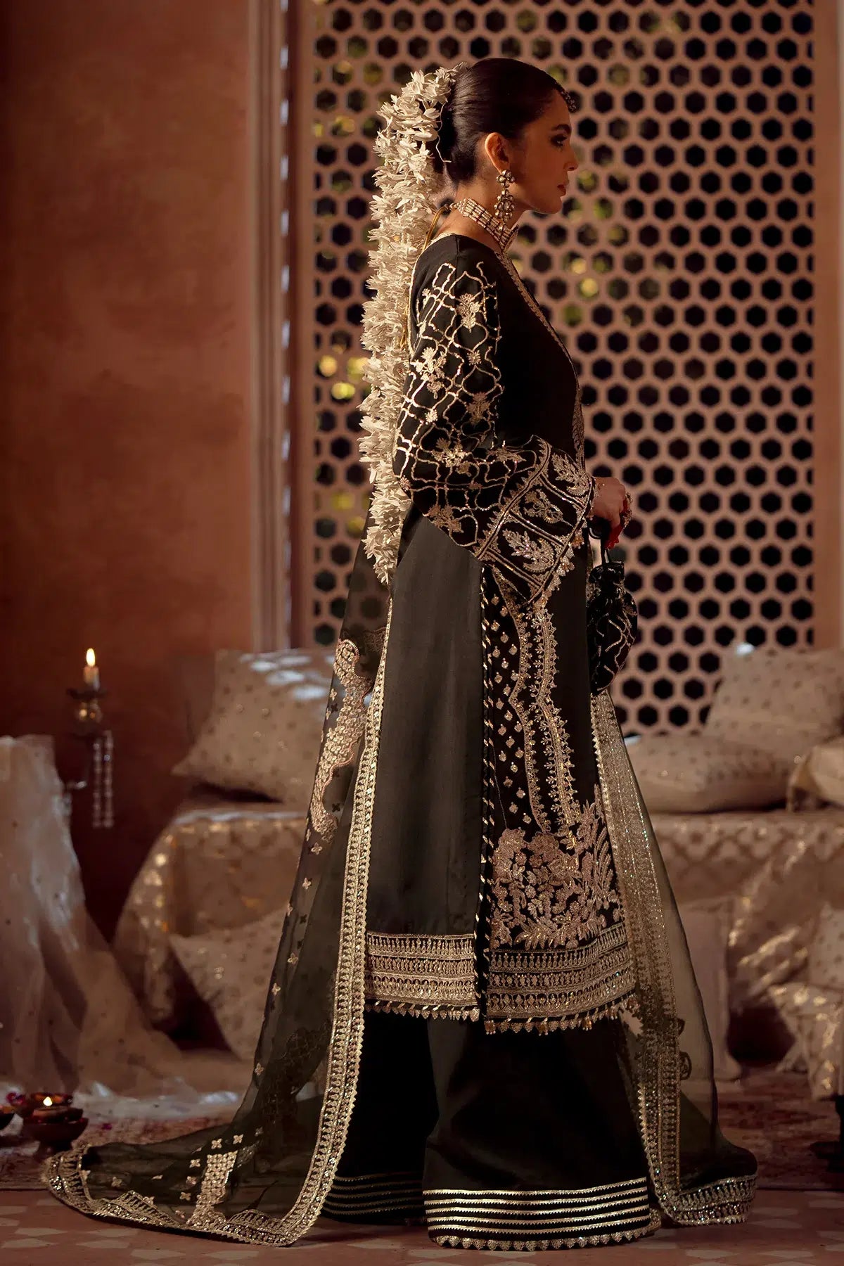 AJR Couture | Mushk The Silk Edit | Koyal by AJR Couture - House of Maryam