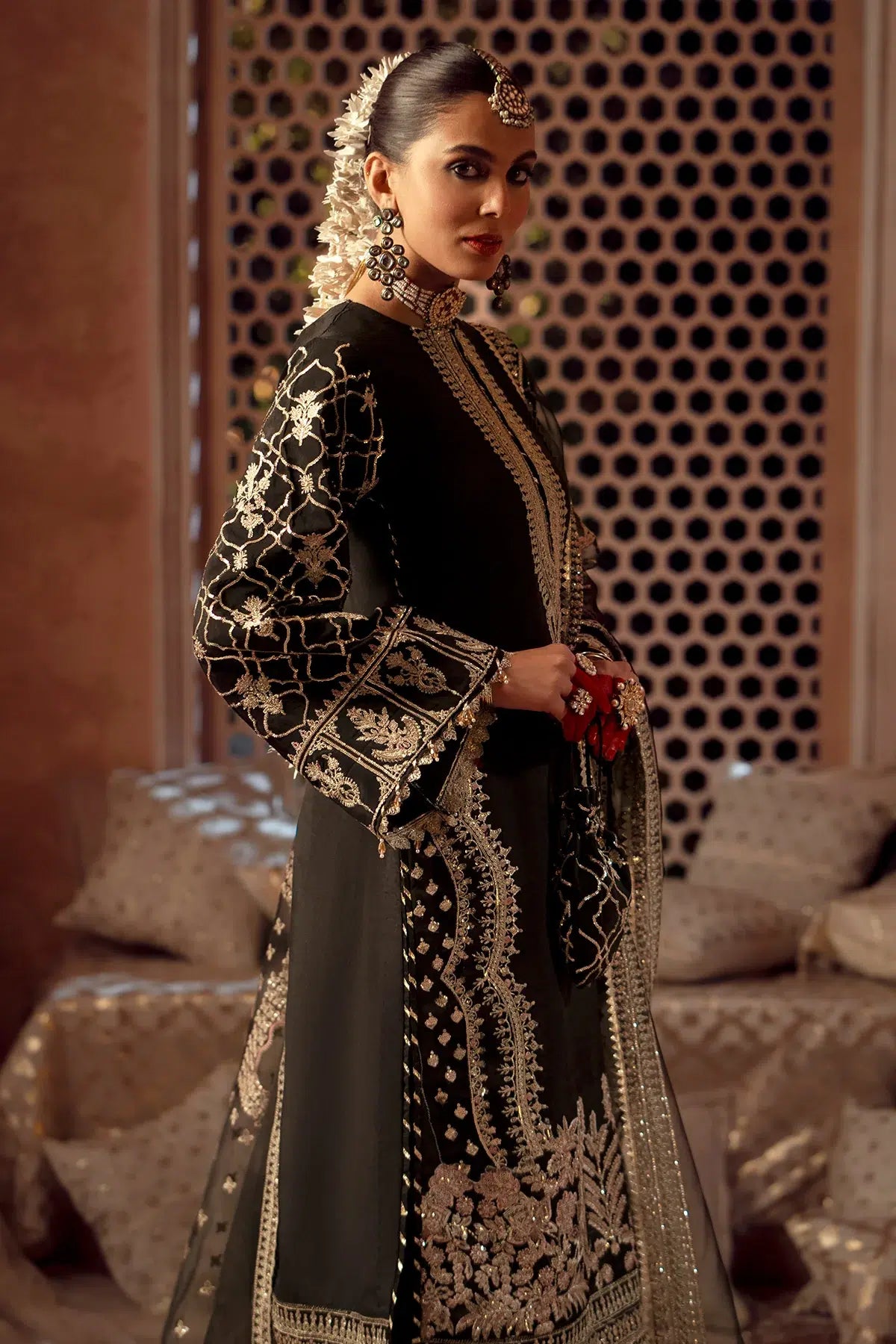 AJR Couture | Mushk The Silk Edit | Koyal by AJR Couture - House of Maryam