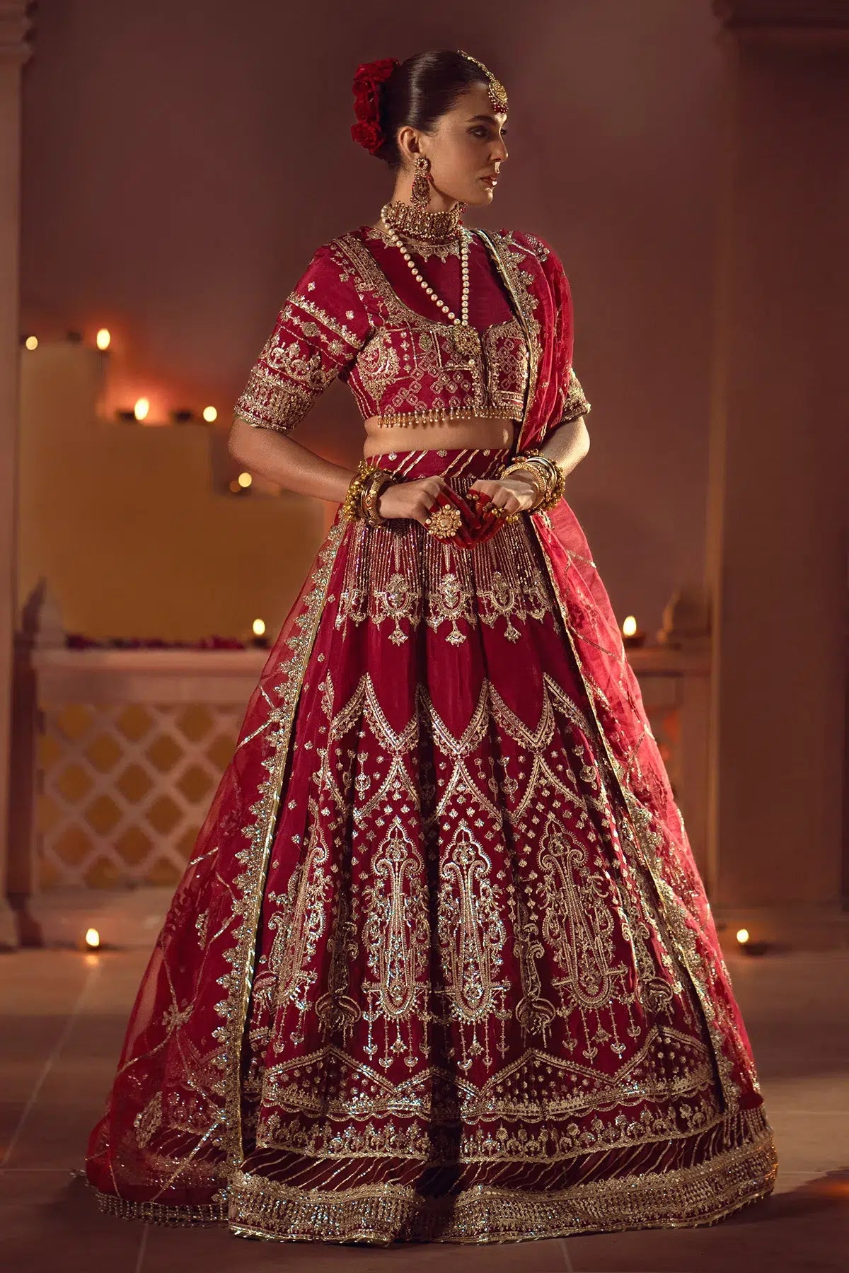 AJR Couture | Mushk The Silk Edit | Devdas -  AJR Couture Bridal - Original Designer Dress - House of Maryam