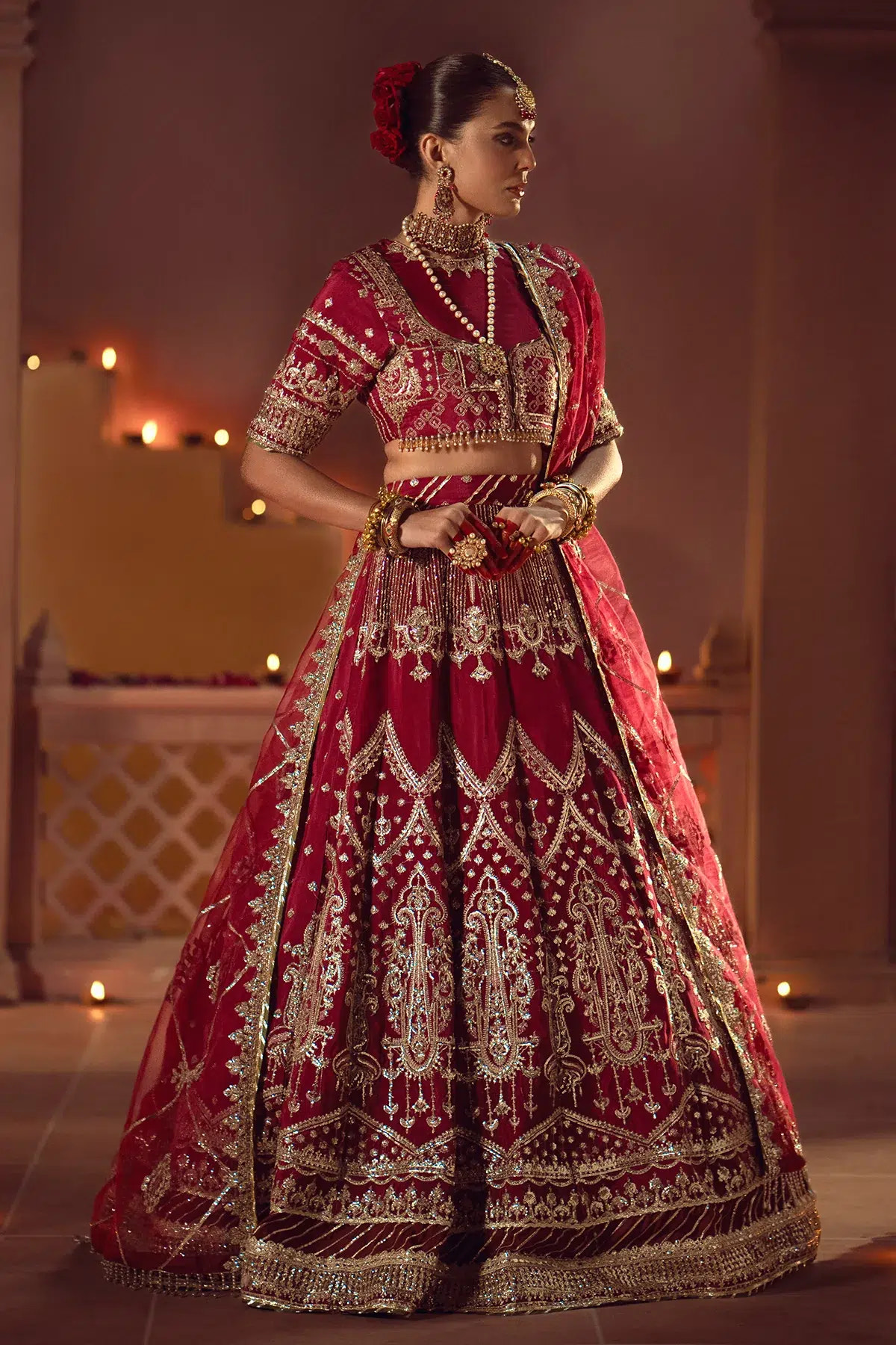 AJR Couture | Mushk The Silk Edit | Devdas -  AJR Couture Bridal - Original Designer Dress - House of Maryam