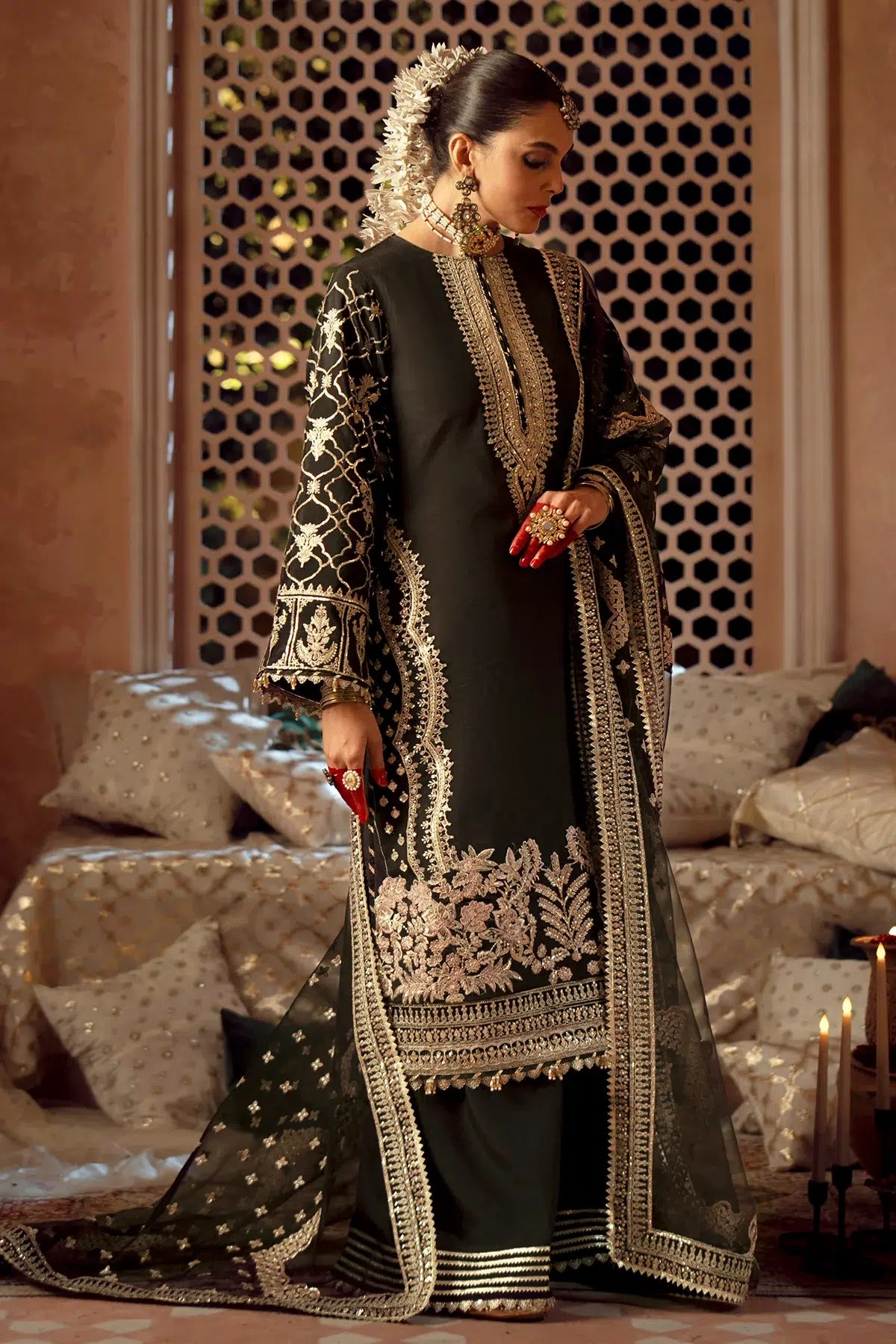 AJR Couture | Mushk The Silk Edit | Koyal -  AJR Couture Bridal - Original Designer Dress - House of Maryam