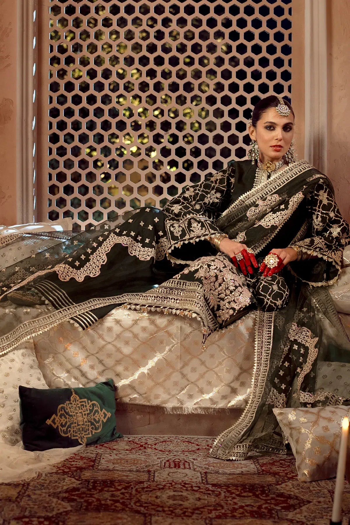 AJR Couture | Mushk The Silk Edit | Koyal by AJR Couture - House of Maryam