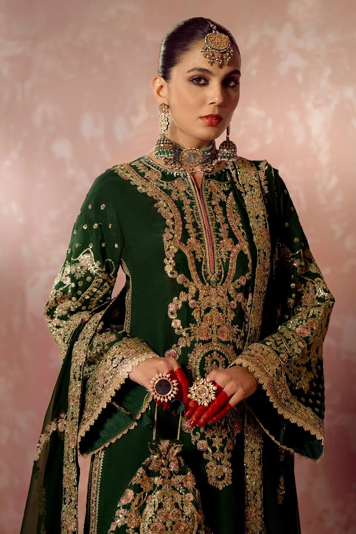 AJR Couture | Mushk The Silk Edit | Aangan -  AJR Couture Bridal - Original Designer Dress - House of Maryam