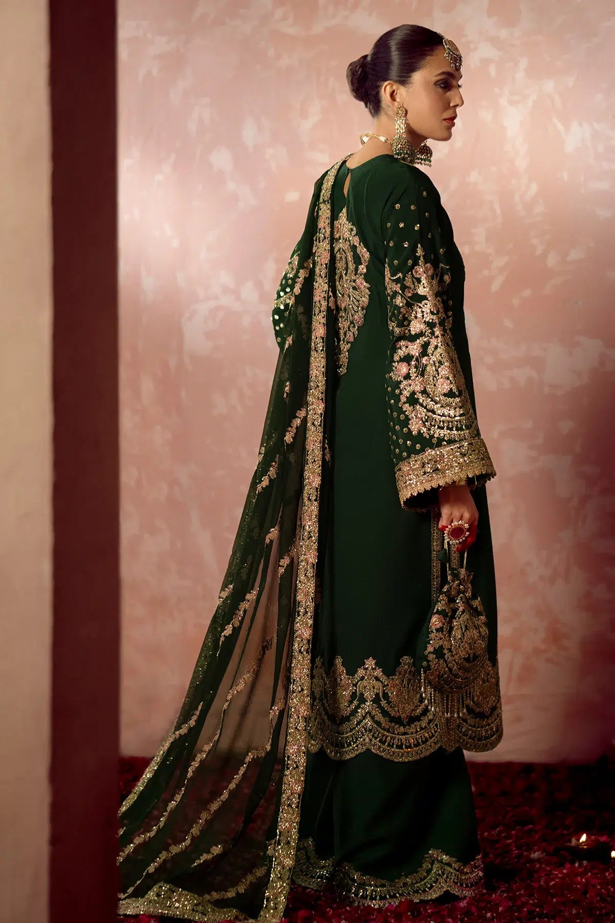 AJR Couture | Mushk The Silk Edit | Aangan by AJR Couture - House of Maryam