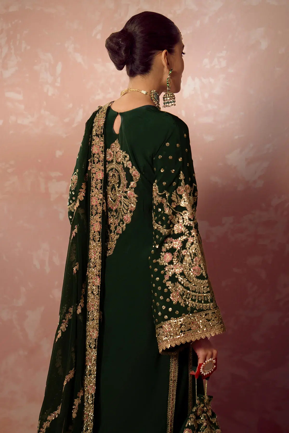 AJR Couture | Mushk The Silk Edit | Aangan -  AJR Couture Bridal - Original Designer Dress - House of Maryam