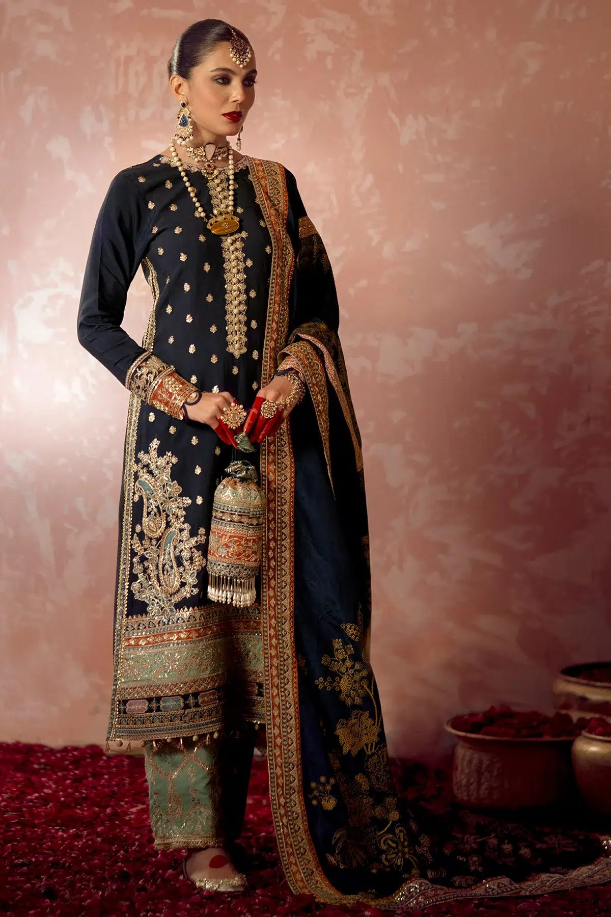 AJR Couture | Mushk The Silk Edit | Khushboo -  AJR Couture Bridal - Original Designer Dress - House of Maryam