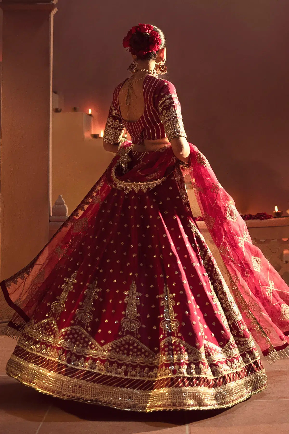 AJR Couture | Mushk The Silk Edit | Devdas -  AJR Couture Bridal - Original Designer Dress - House of Maryam