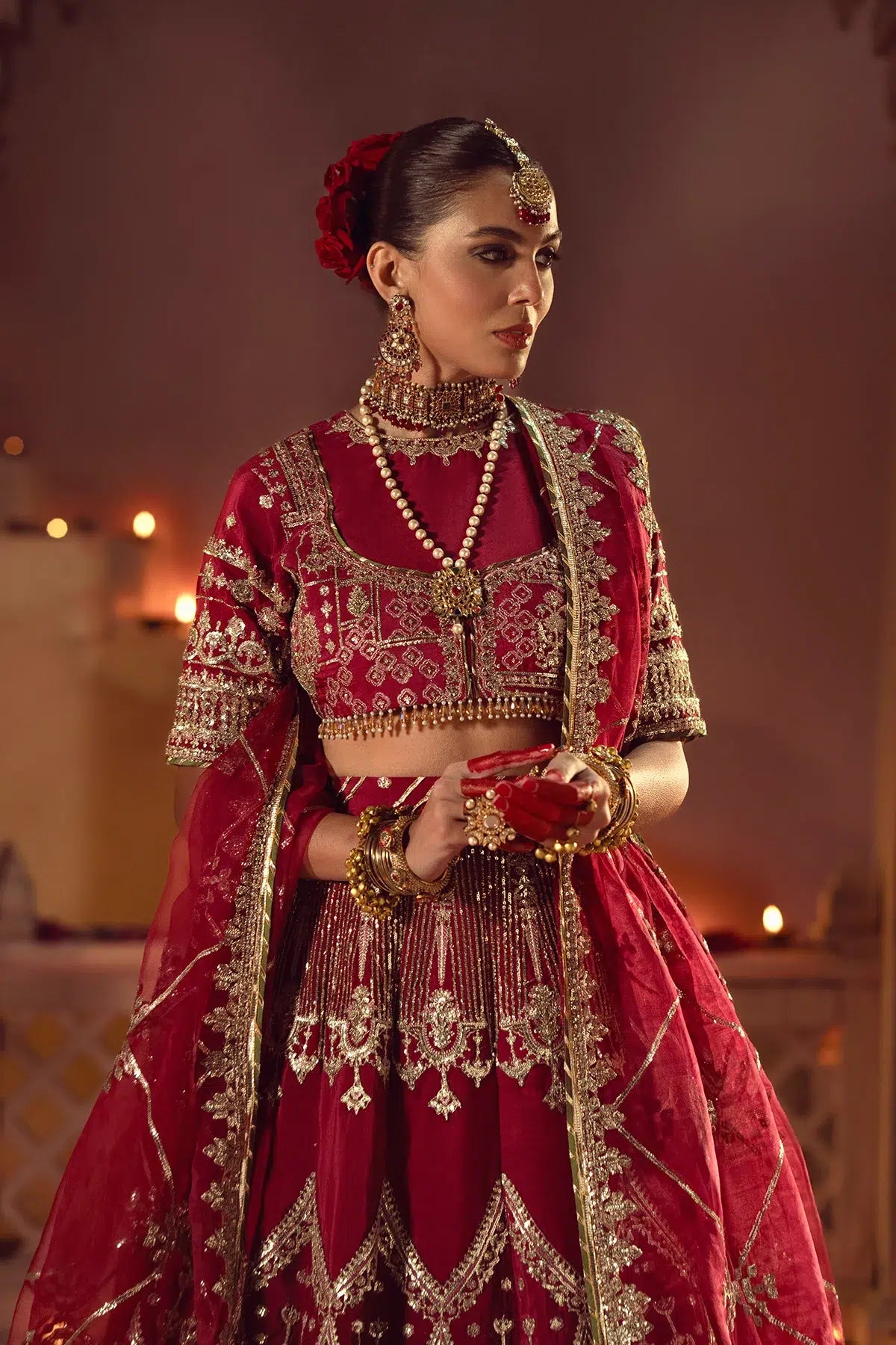 AJR Couture | Mushk The Silk Edit | Devdas -  AJR Couture Bridal - Original Designer Dress - House of Maryam